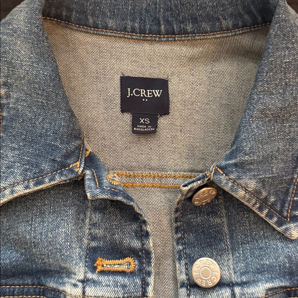 J. Crew Blue Jean Jacket - Picture 2 of 4